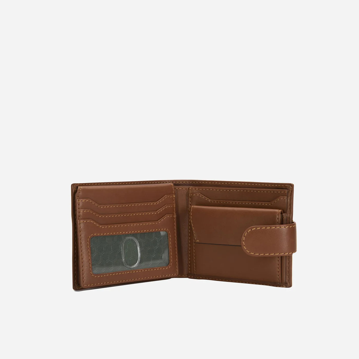 JEKYLL & HIDE OXFORD BILLFOLD WALLET WITH COIN AND TAB CLOSURE - 2791