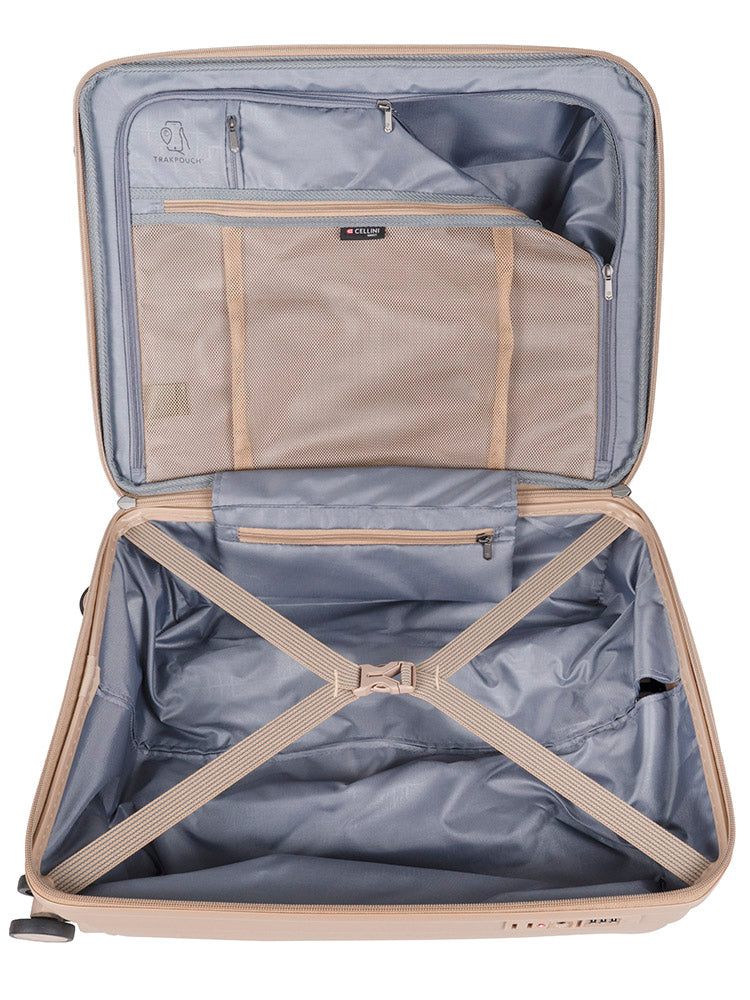 Cellini Qwest Medium 4 Wheel Trolley Case