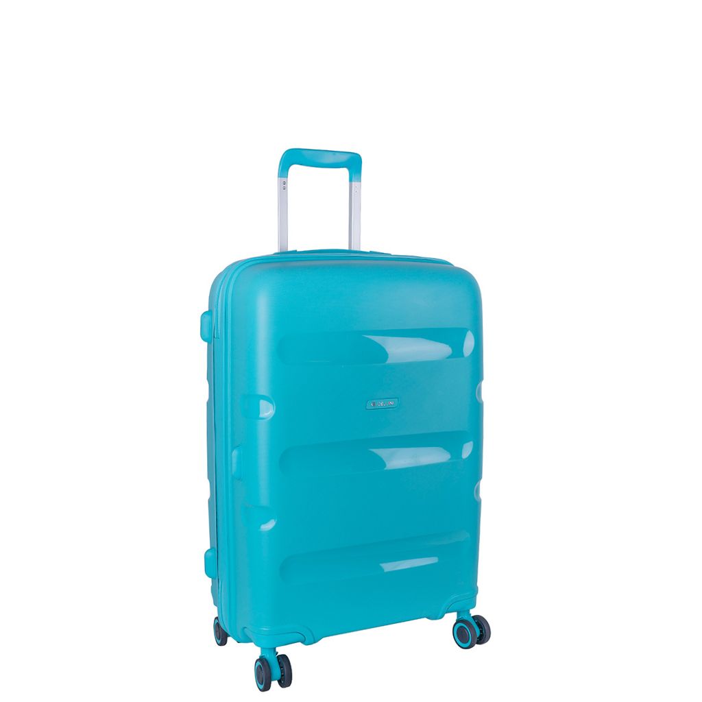 Cellini Spinn Carry-on Trolley Case White/Tan