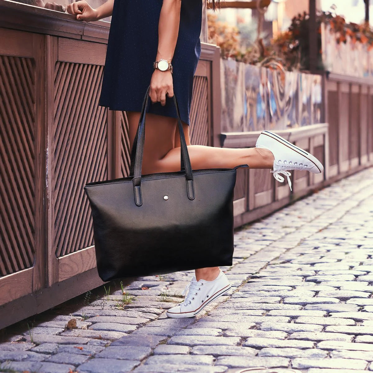 JEKYLL & HIDE PARIS SHOPPER HANDBAG
