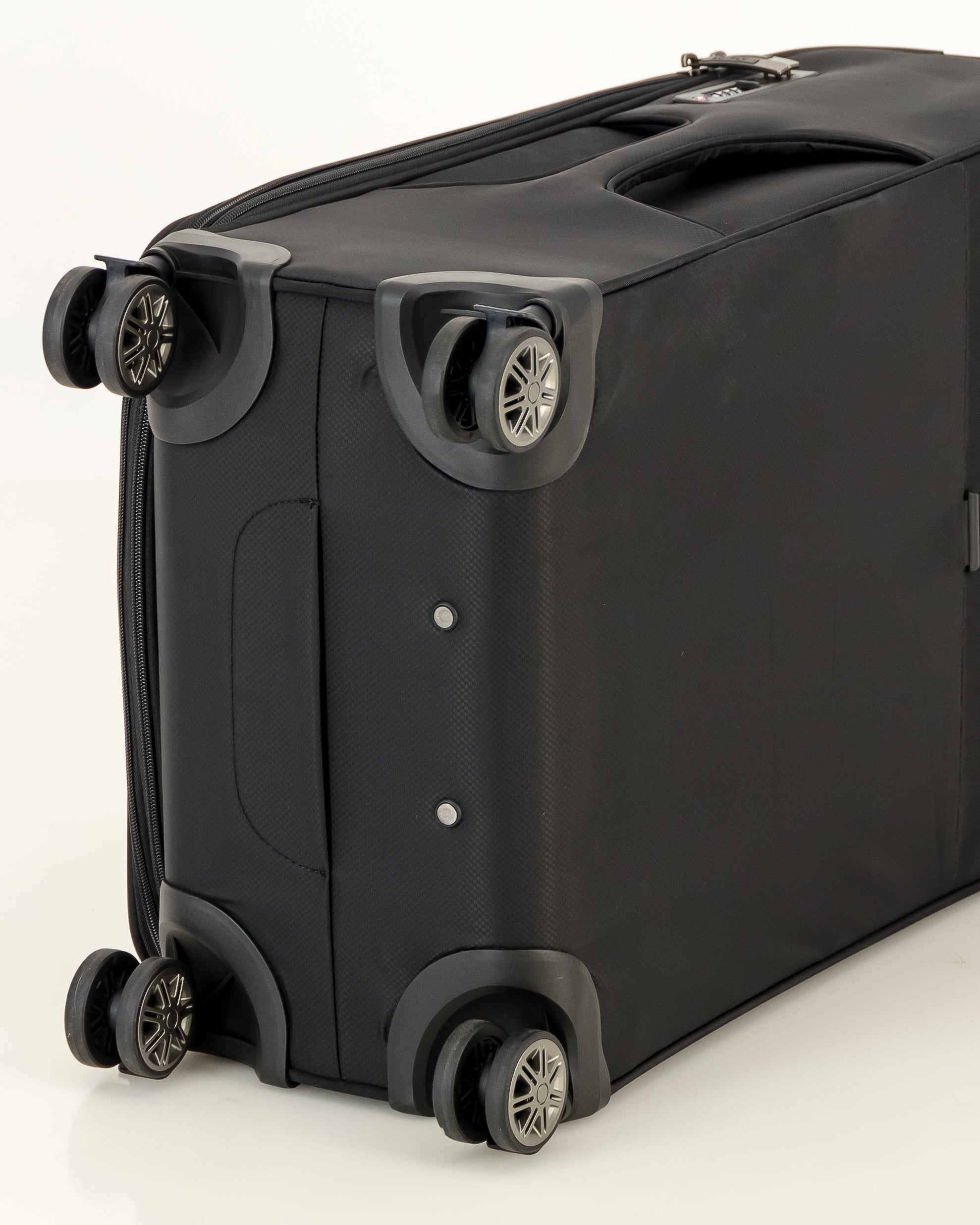 So-Fly X-Lite 3 Piece 4 Wheel Spinner Suitcase Set - Black