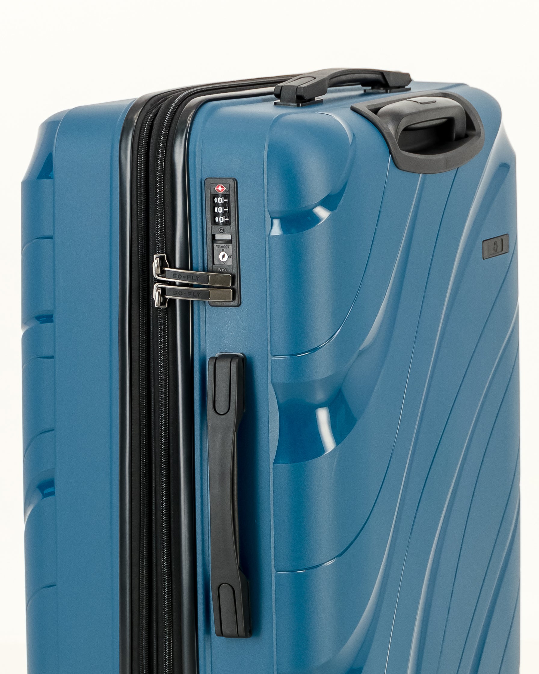 So-Fly Orbit 3 Piece Spinner Luggage Set - Dark Blue