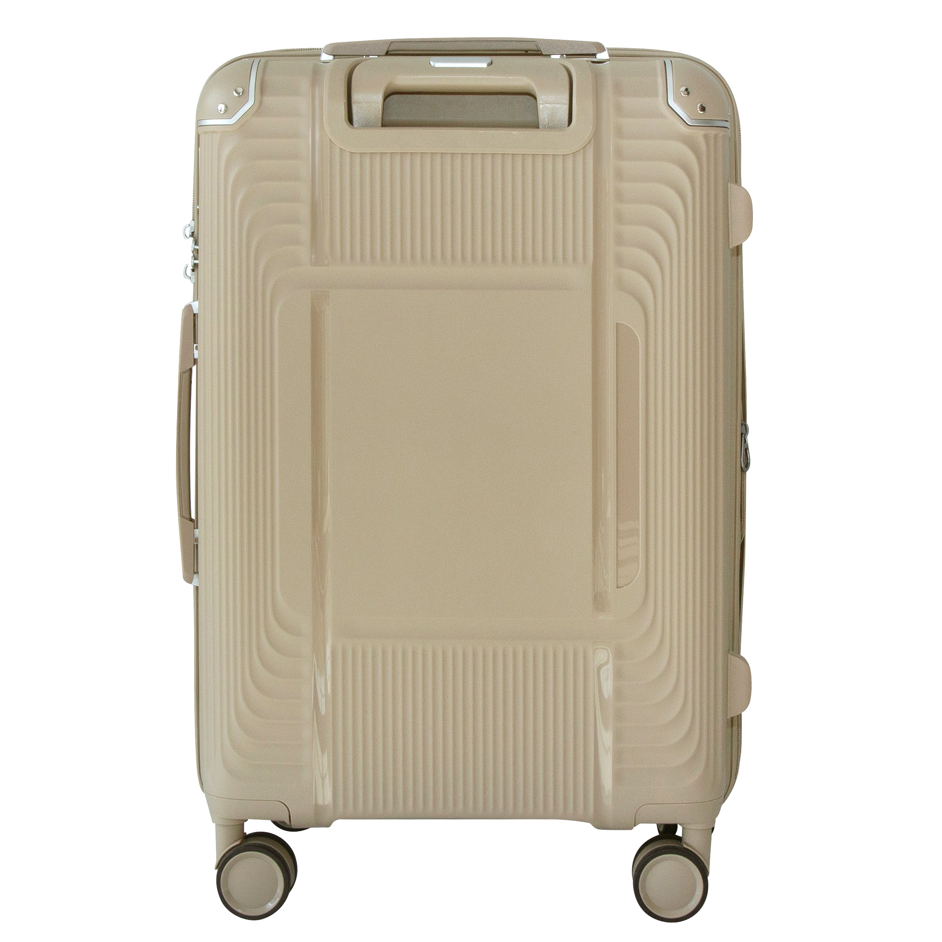 EVOLUTION SAINT LUCIA 3PC SPINNER LUGGAGE SET + MEMORY FOAM PILLOW