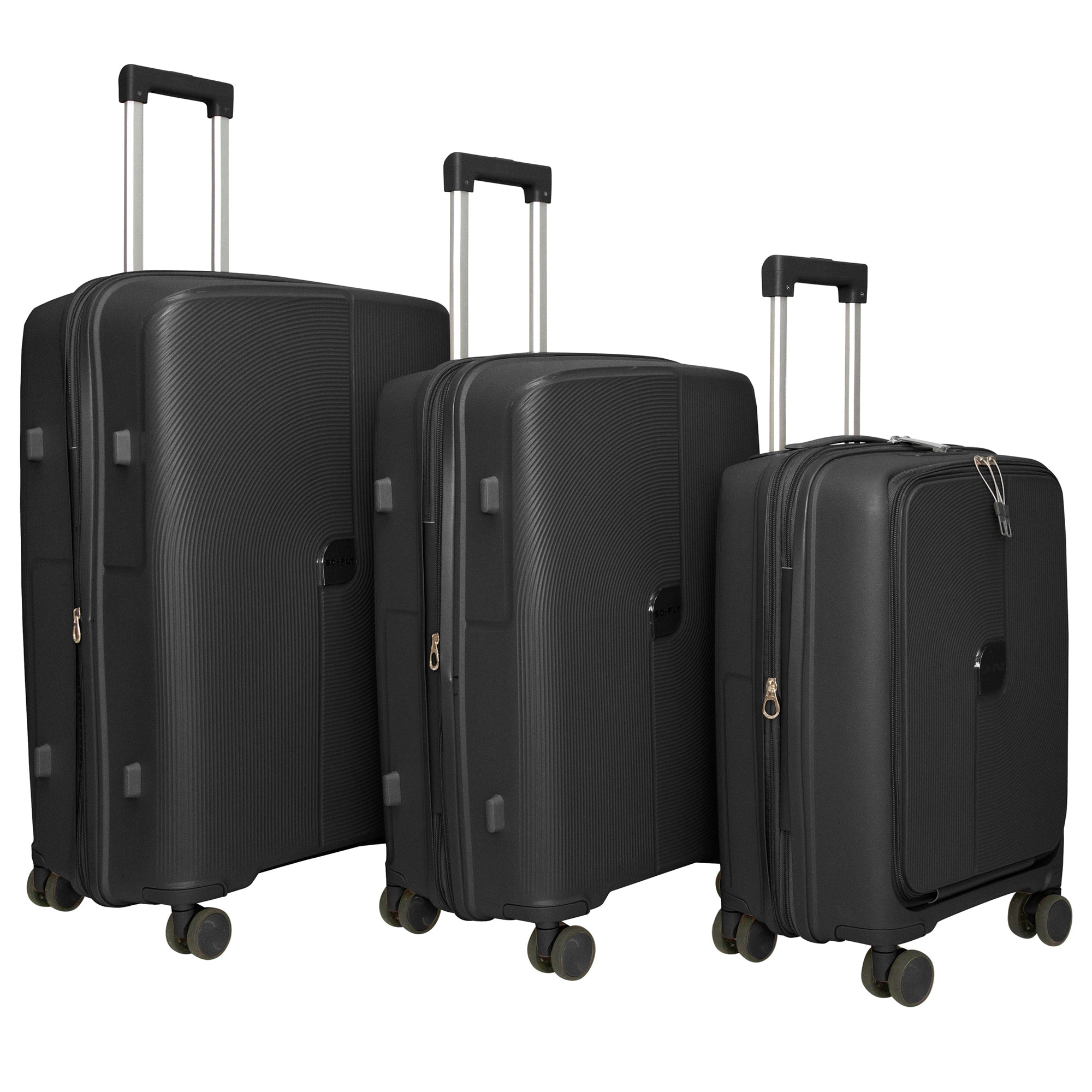 SO-FLY PINNICLE 3PC LUGGAGE SET