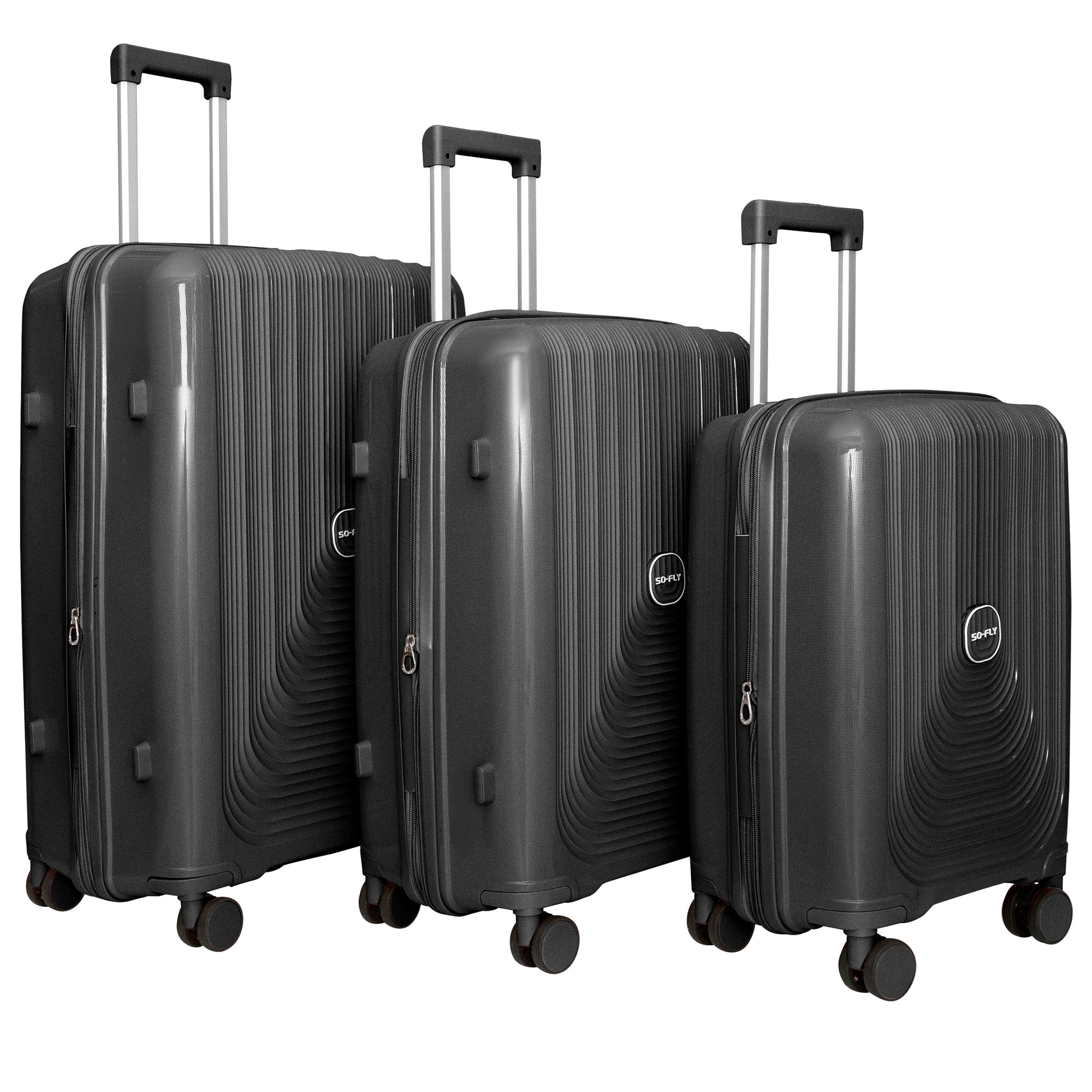 SO-FLY CYCLONE 3PC LUGGAGE SET