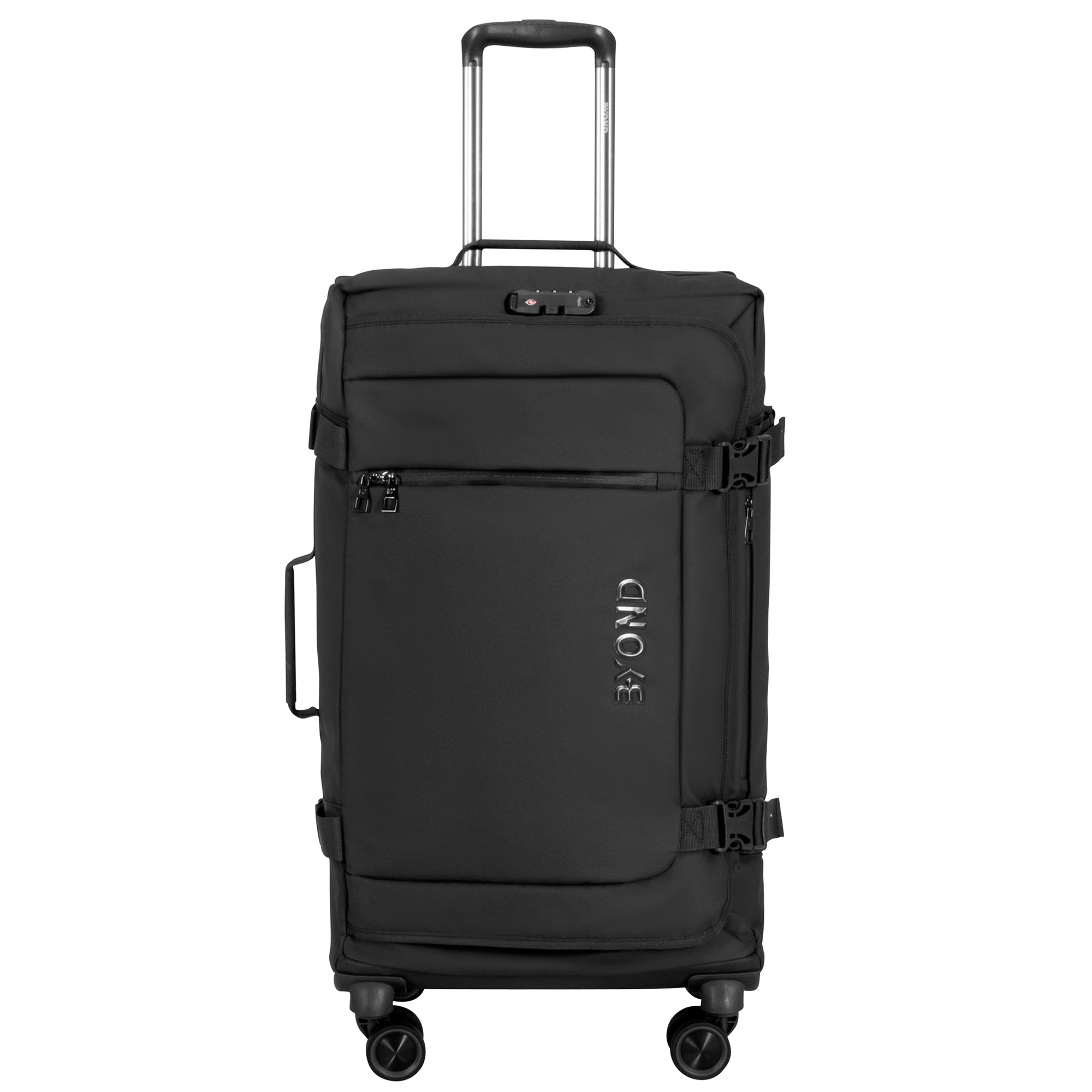 Byond Adventure Water-Resistant 4 Wheel Trolley Duffel Bag Set