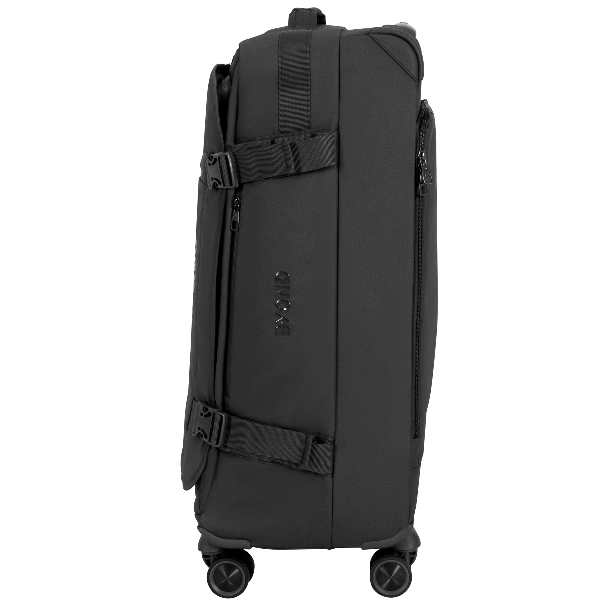 Byond Adventure Water-Resistant 4 Wheel Trolley Duffel Bag Large