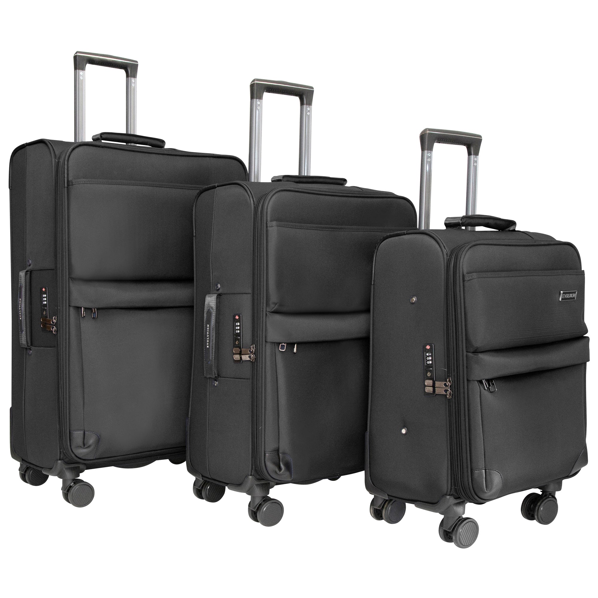 EVOLUTION ANTELOPE 3PC LUGGAGE SET