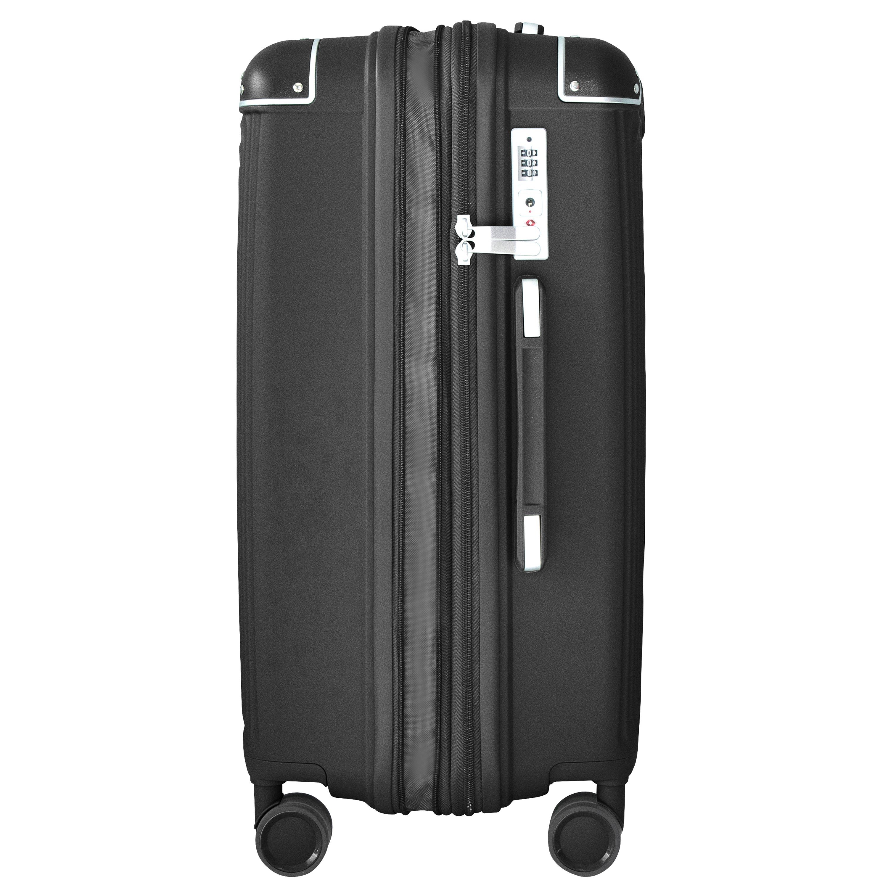 EVOLUTION SAINT LUCIA 3PC SPINNER LUGGAGE SET + MEMORY FOAM PILLOW