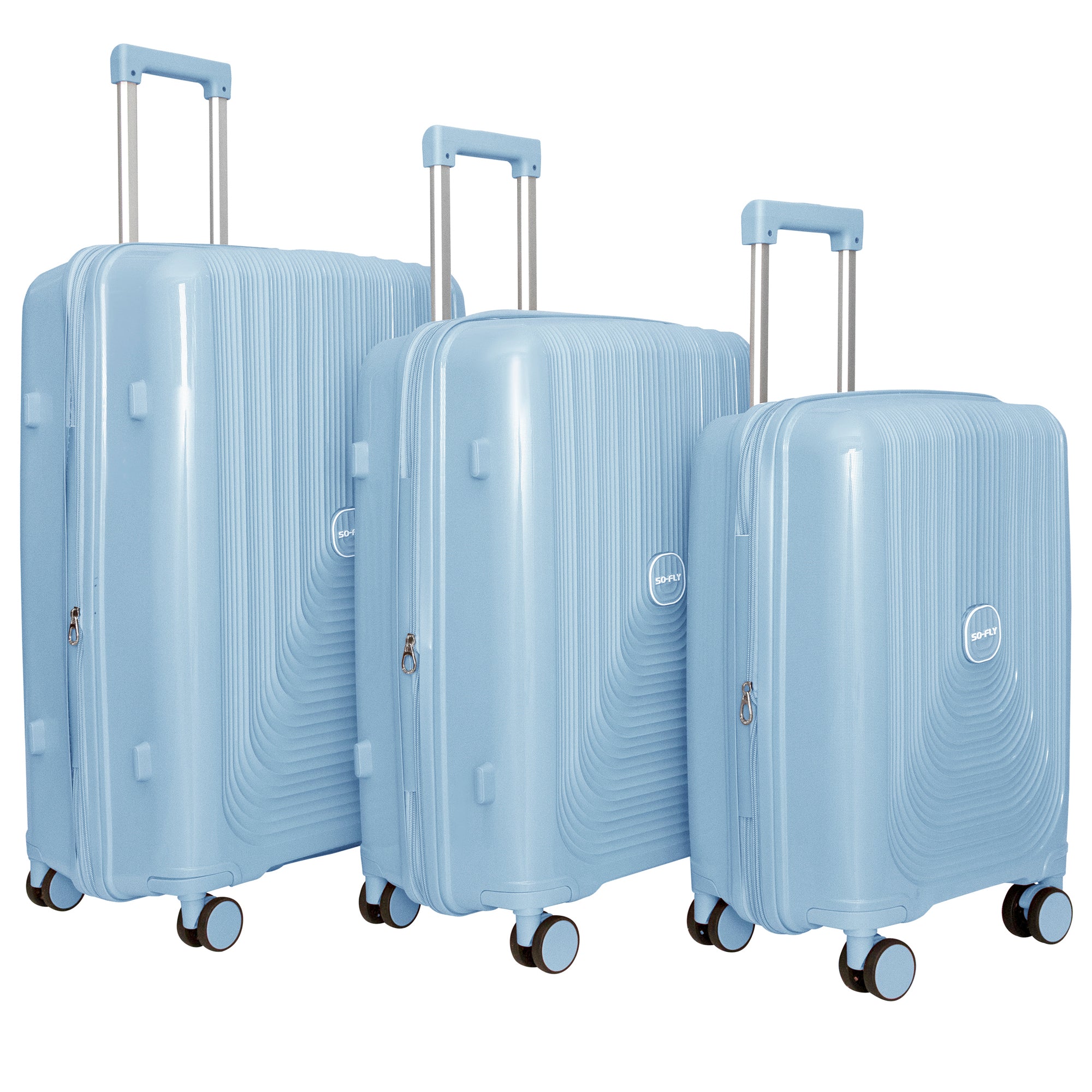 SO-FLY CYCLONE 3PC LUGGAGE SET