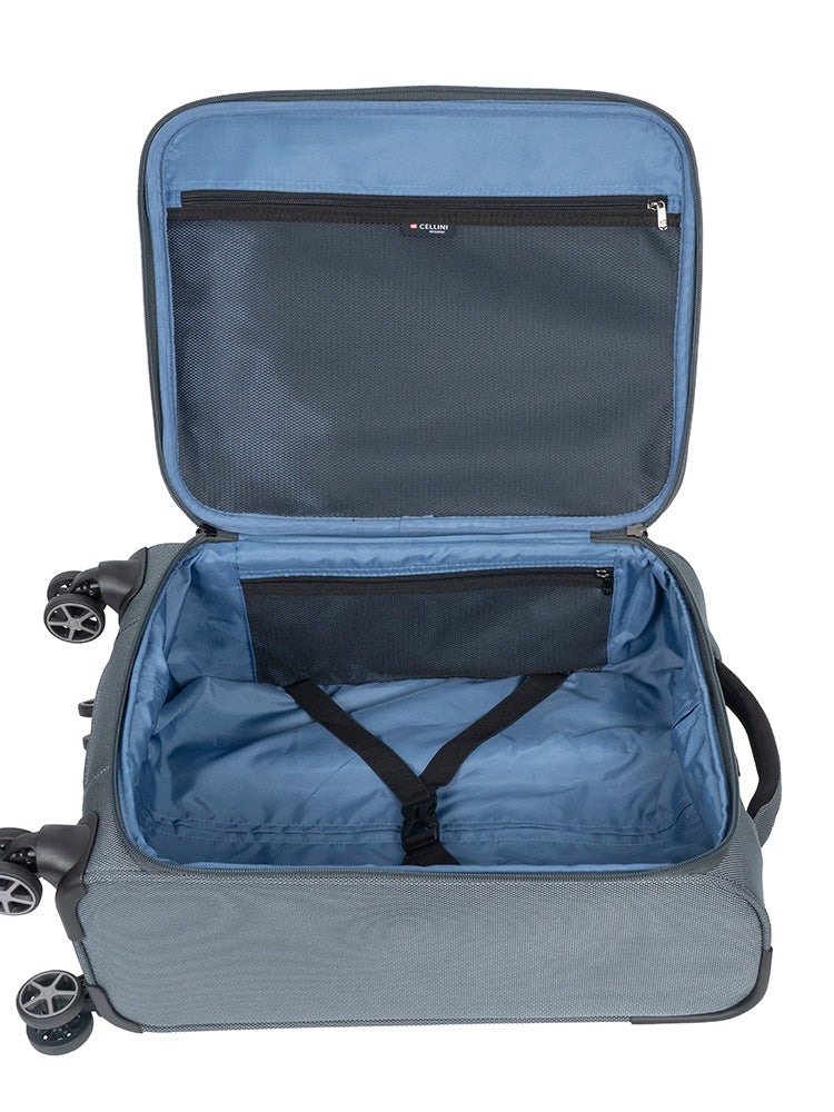 Cellini Megapak Carry On 4-Wheel Trolley Case