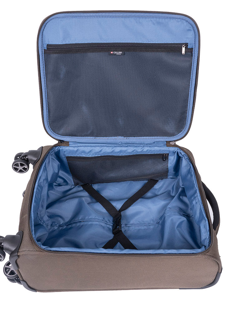 Cellini Megapak Carry On 4-Wheel Trolley Case