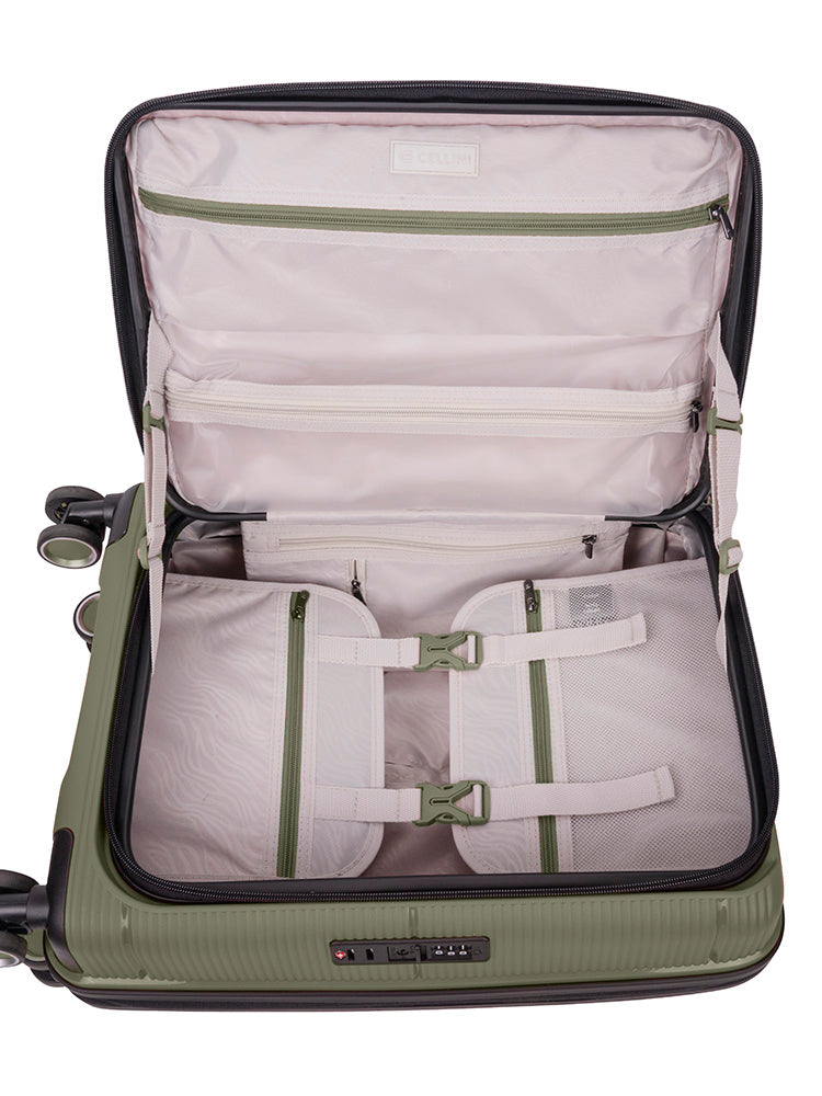 Cellini Ipak 4 Wheel Carry On Trolley Case