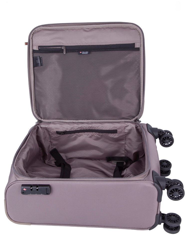 Cellini Monte Carlo 4 Wheel Trolley Case