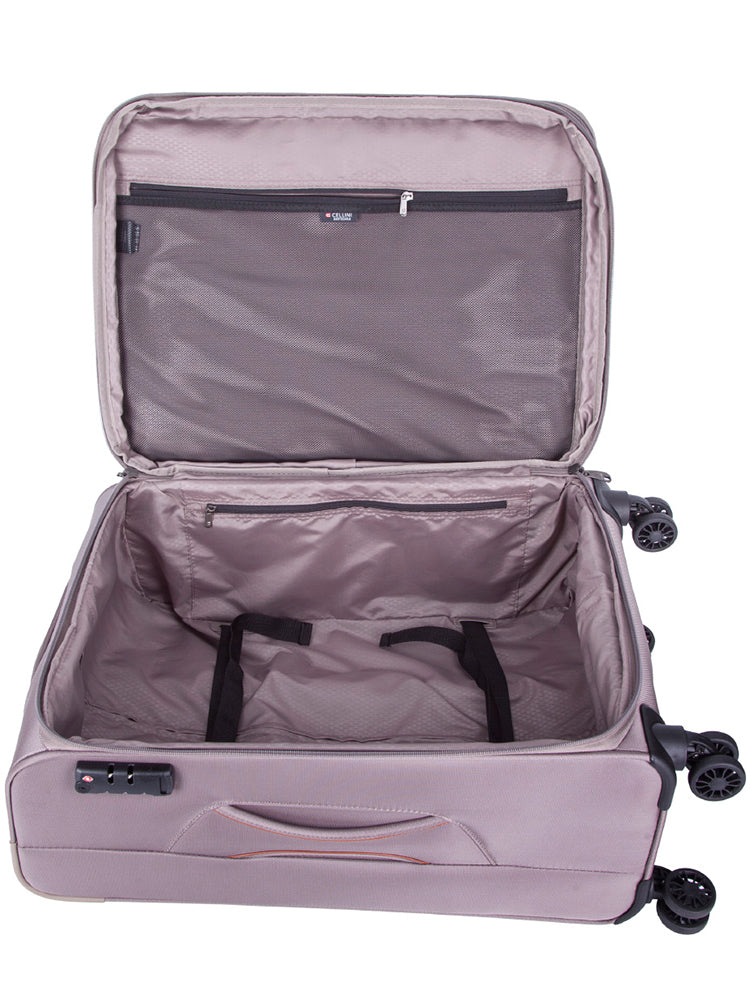 Cellini Monte Carlo 4 Wheel Trolley Case