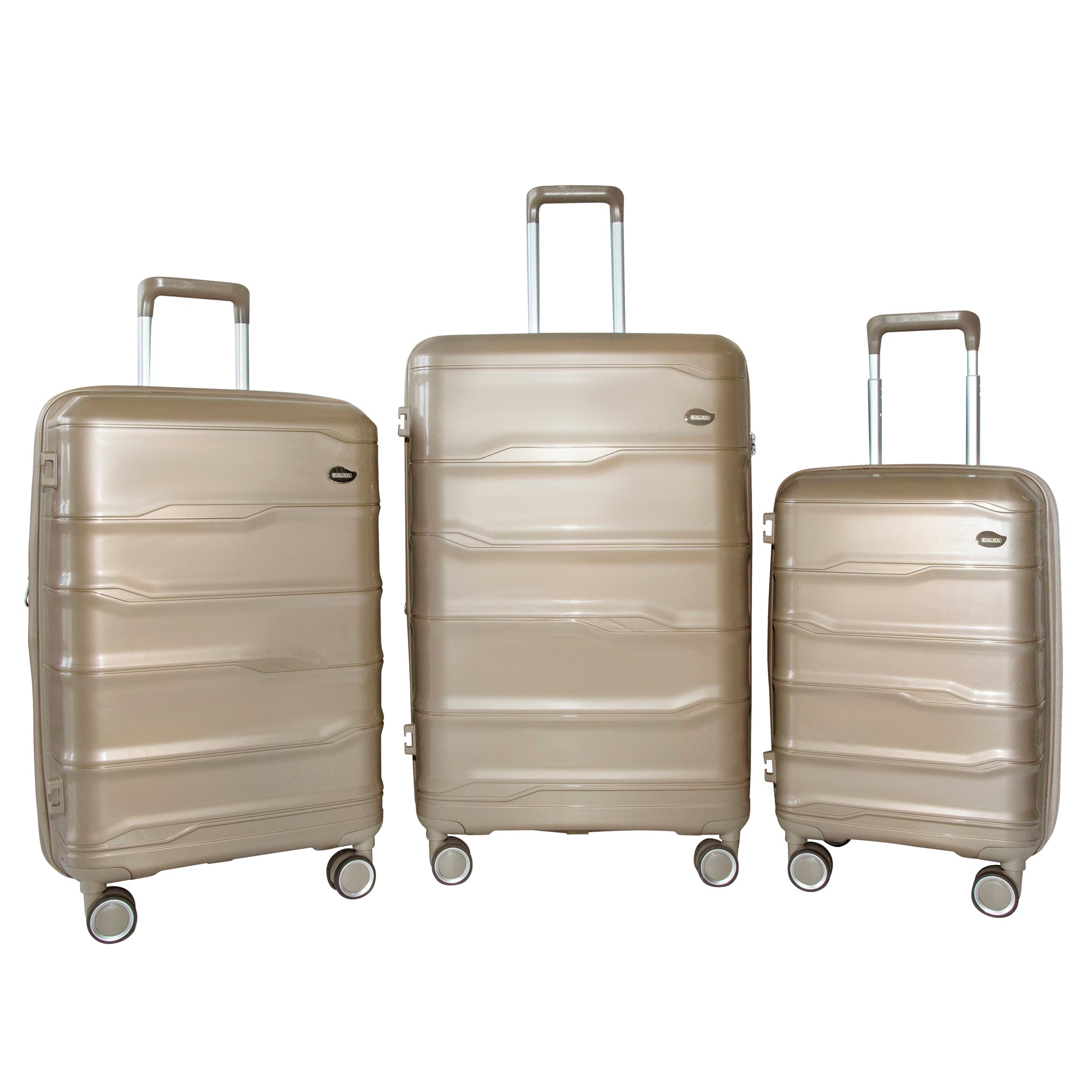 EVOLUTION ICEBERG 3PC SPINNER LUGGAGE SET