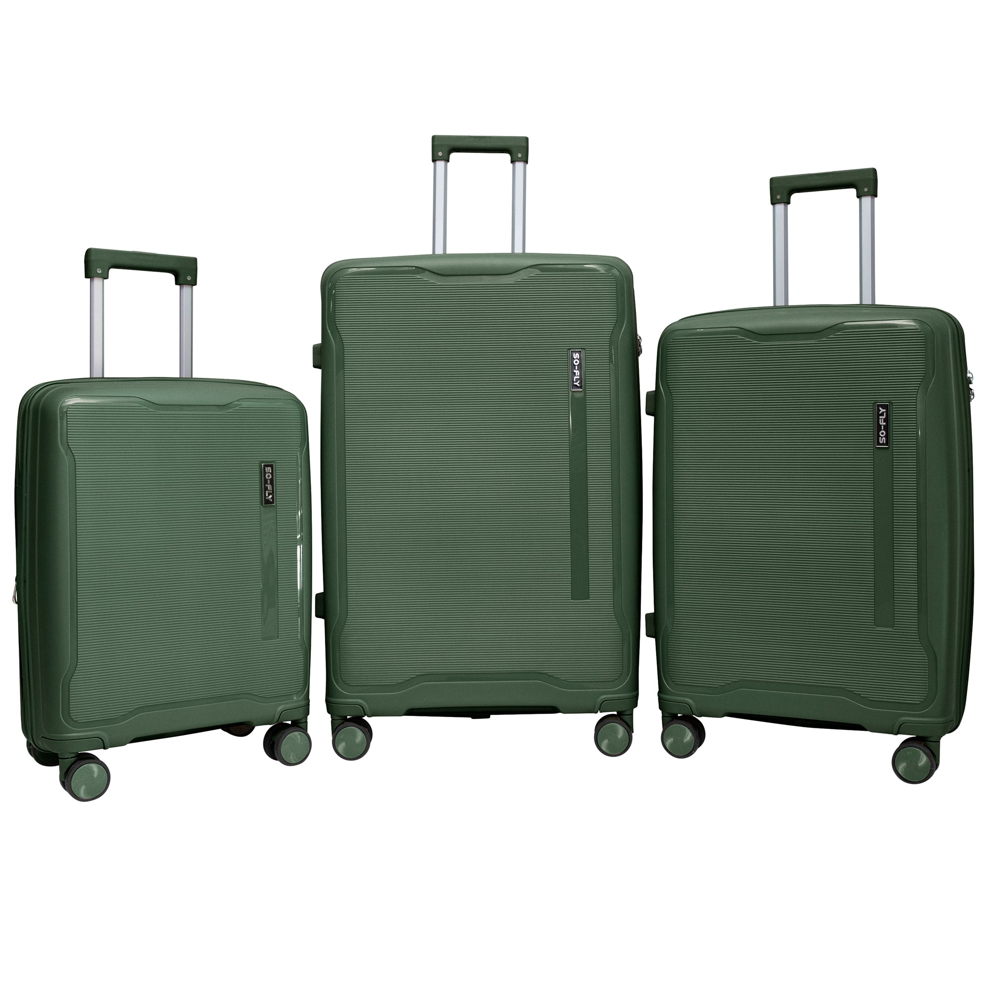 SO-FLY CLIFTON 3PC LUGGAGE SET