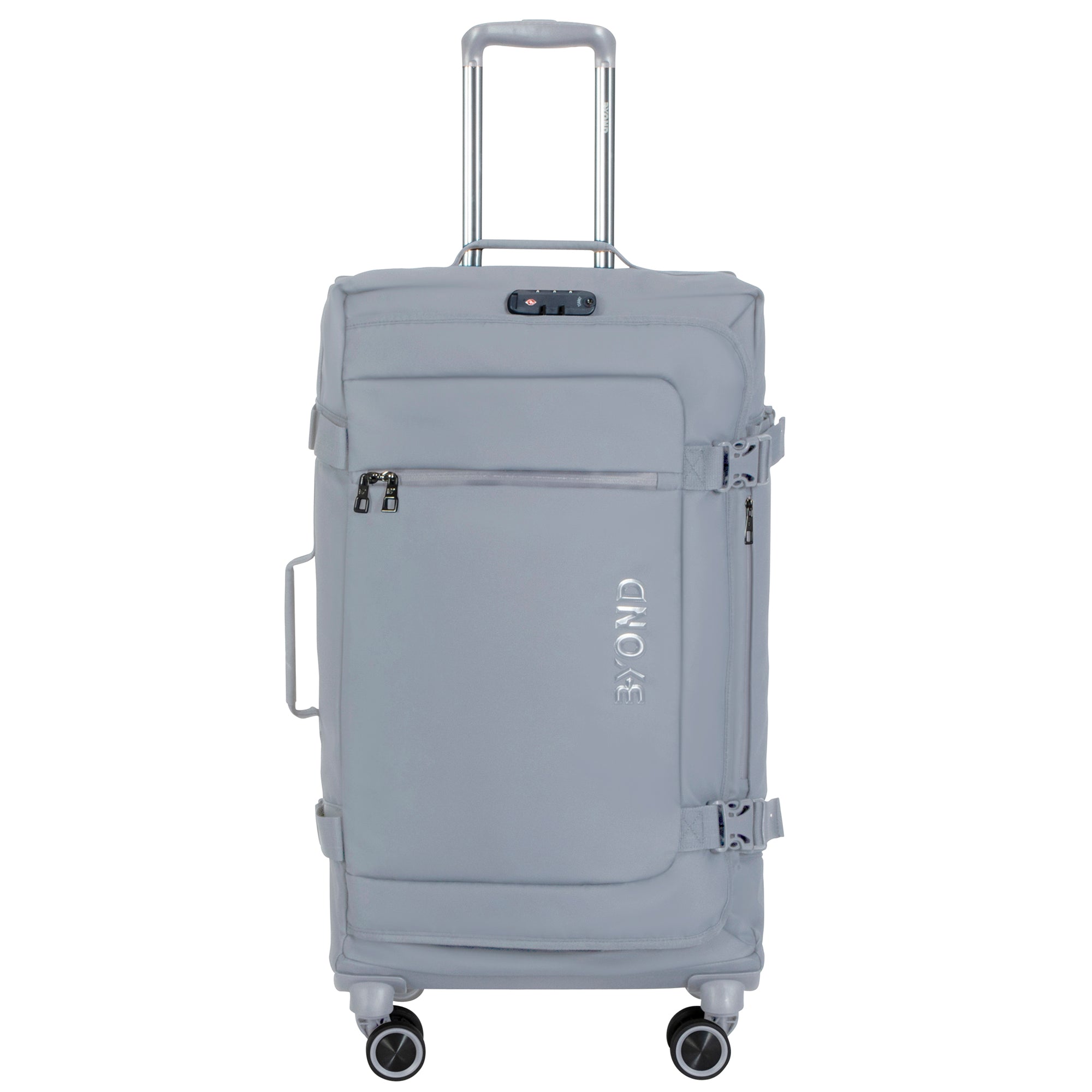 Byond Adventure Water-Resistant 4 Wheel Trolley Duffel Bag Set