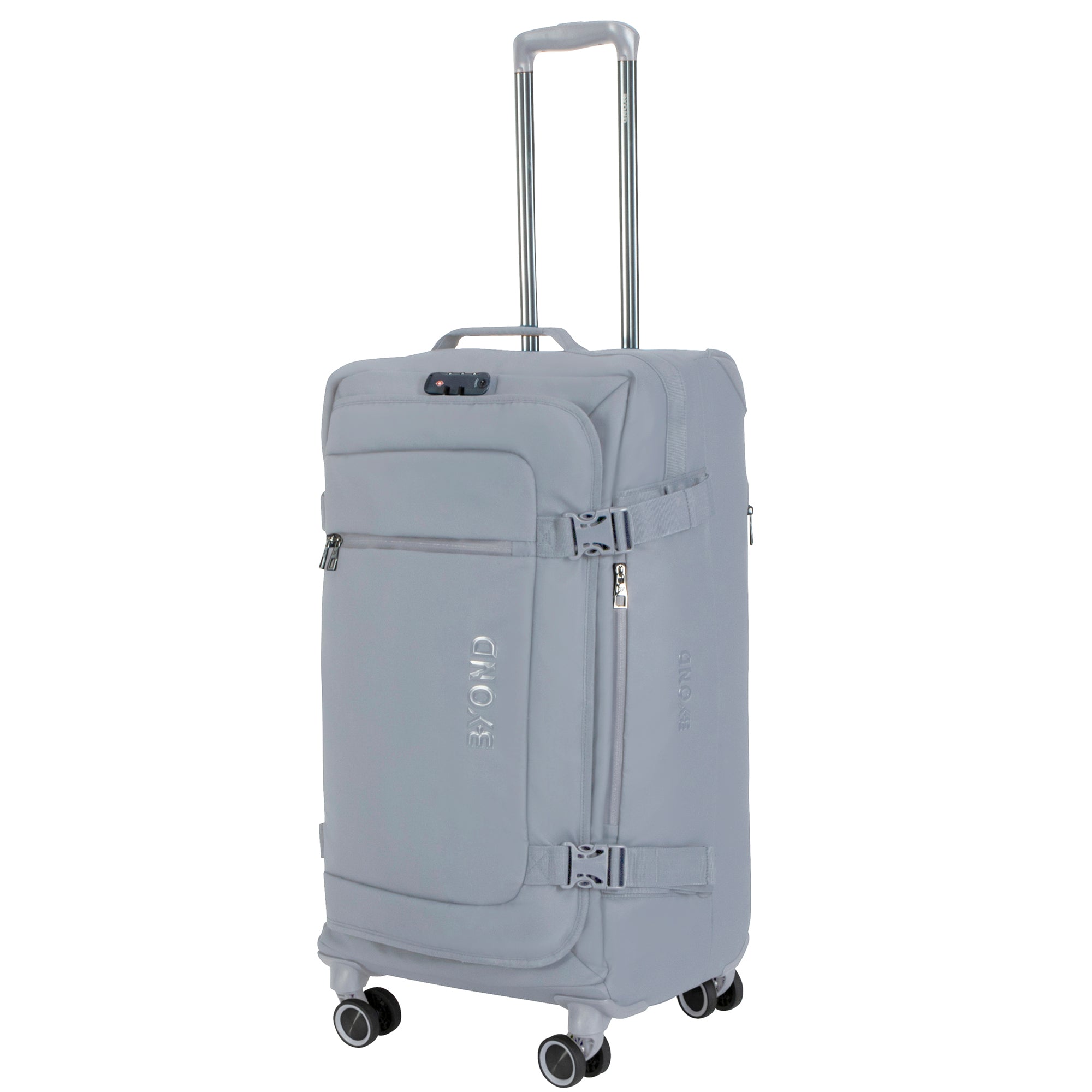 Byond Adventure Water-Resistant 4 Wheel Trolley Duffel Bag Large