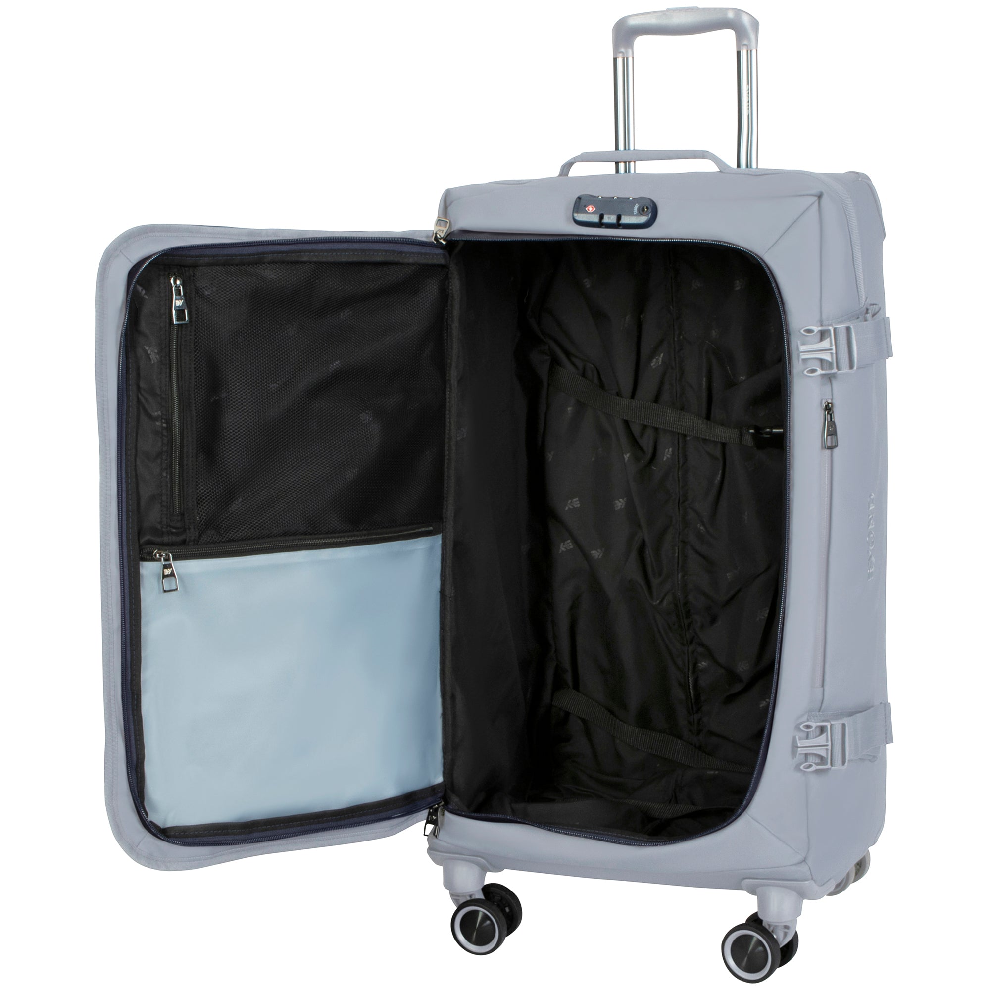 Byond Adventure Water-Resistant 4 Wheel Trolley Duffel Bag Large