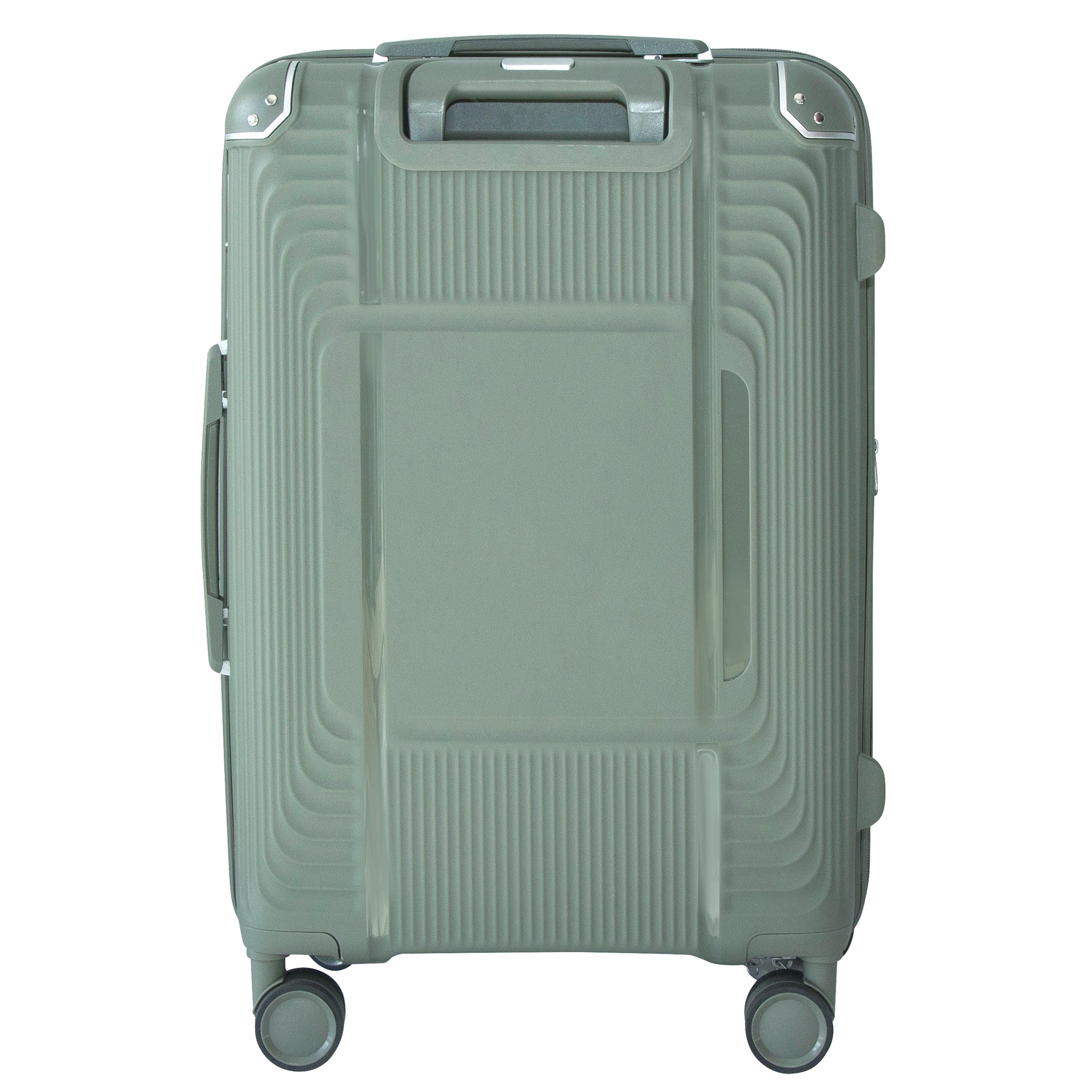 EVOLUTION SAINT LUCIA 3PC SPINNER LUGGAGE SET + MEMORY FOAM PILLOW