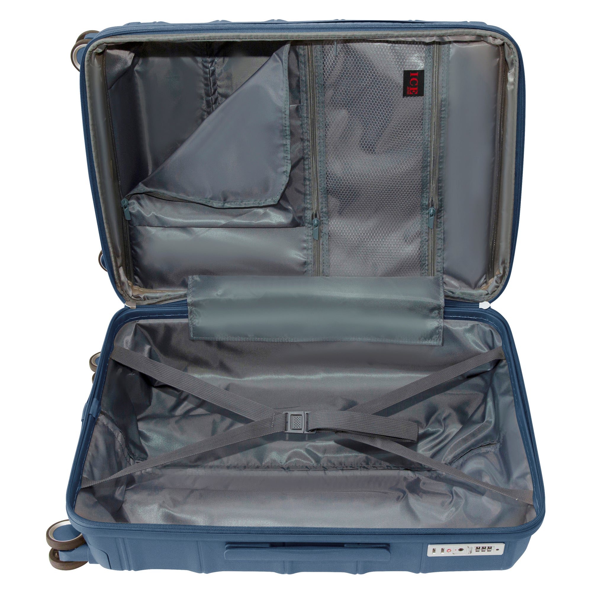 EVOLUTION ICEBERG 3PC SPINNER LUGGAGE SET