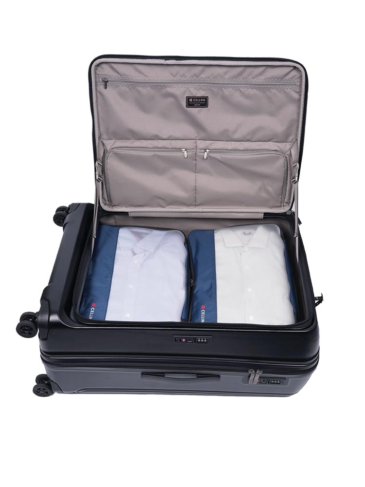Cellini Tri Pak Large 4 Wheel Trolley Case