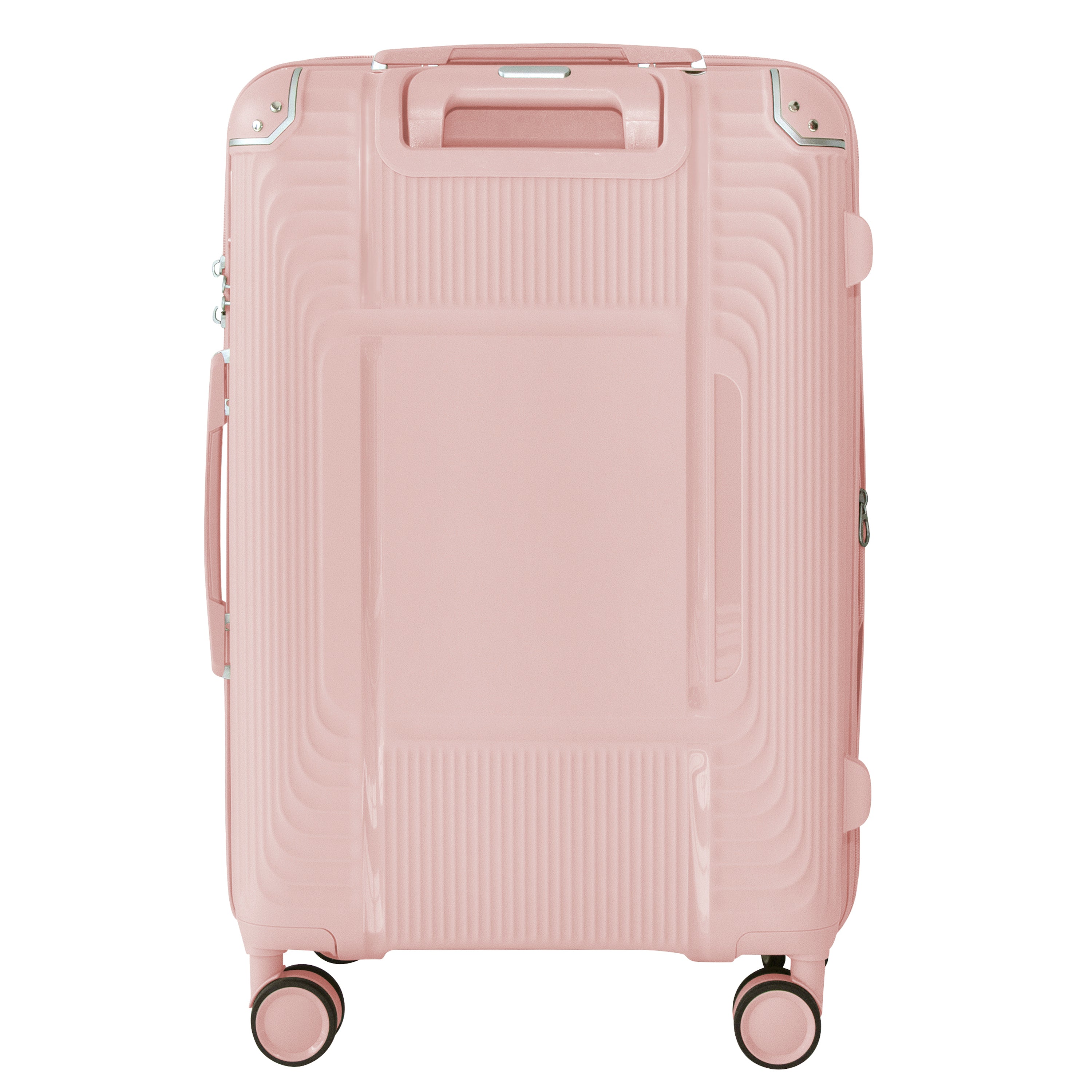 EVOLUTION SAINT LUCIA 3PC SPINNER LUGGAGE SET + MEMORY FOAM PILLOW