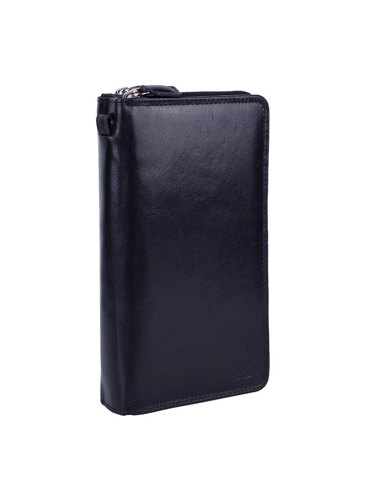 Polo Kenya Double Zip Travel Wallet