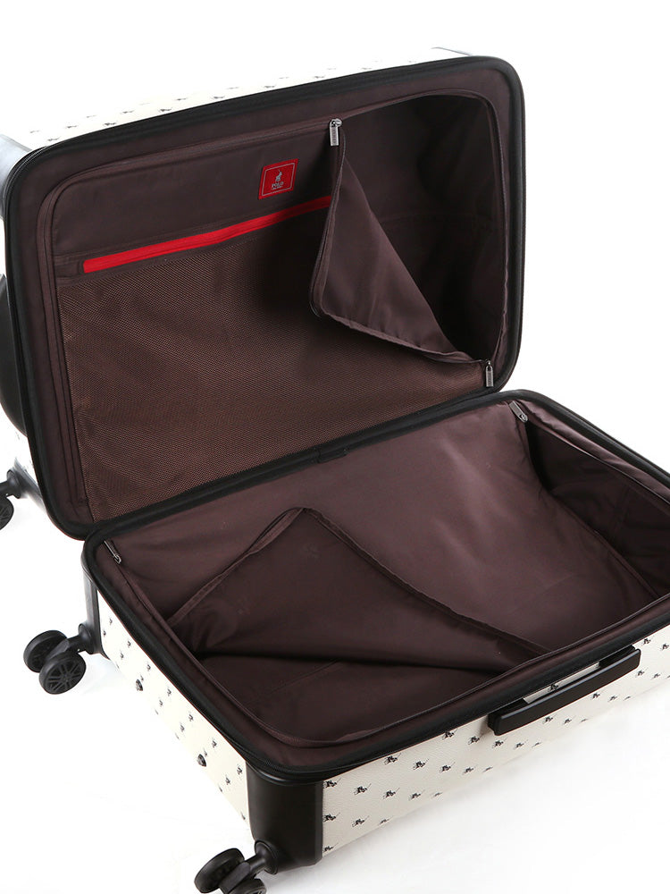 Polo Double Pack 4 Wheel Large Trolley Case