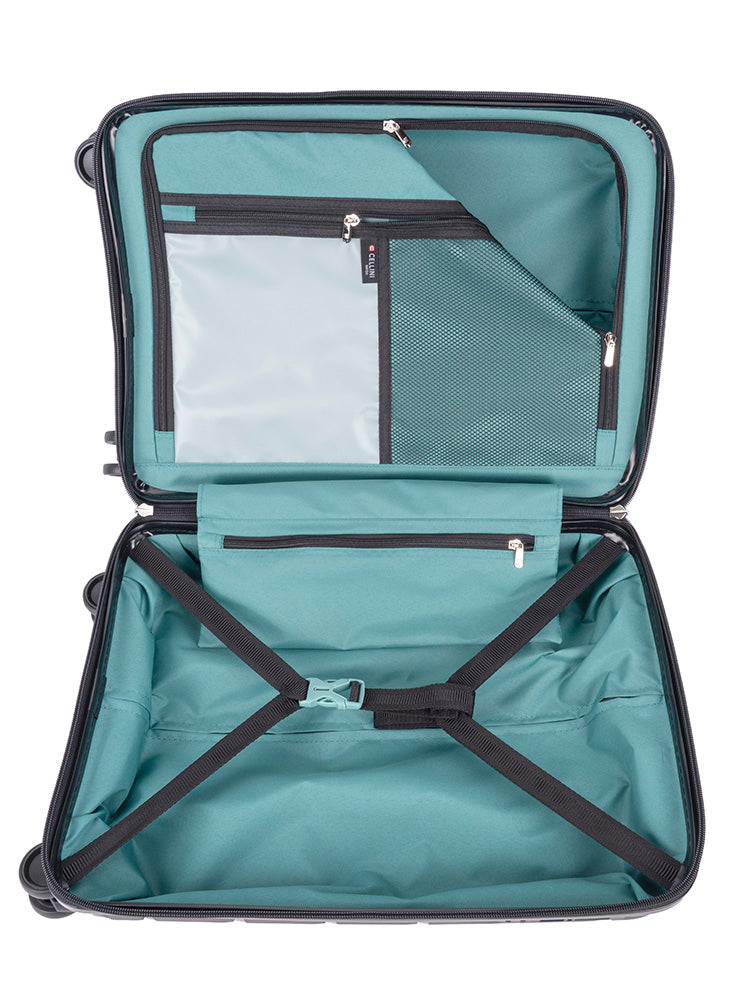 Cellini Rapido 4 Wheel Carry On Trolley Case