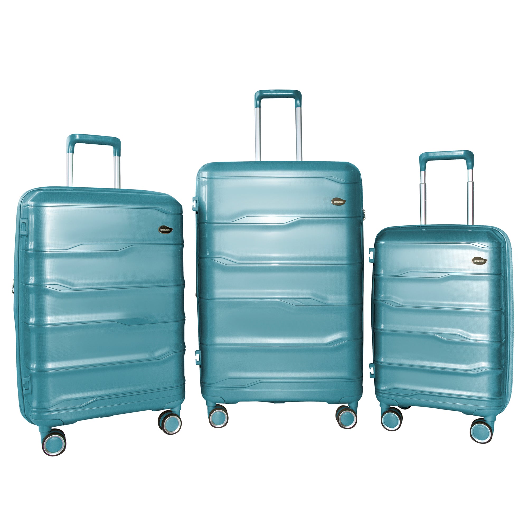EVOLUTION ICEBERG 3PC SPINNER LUGGAGE SET