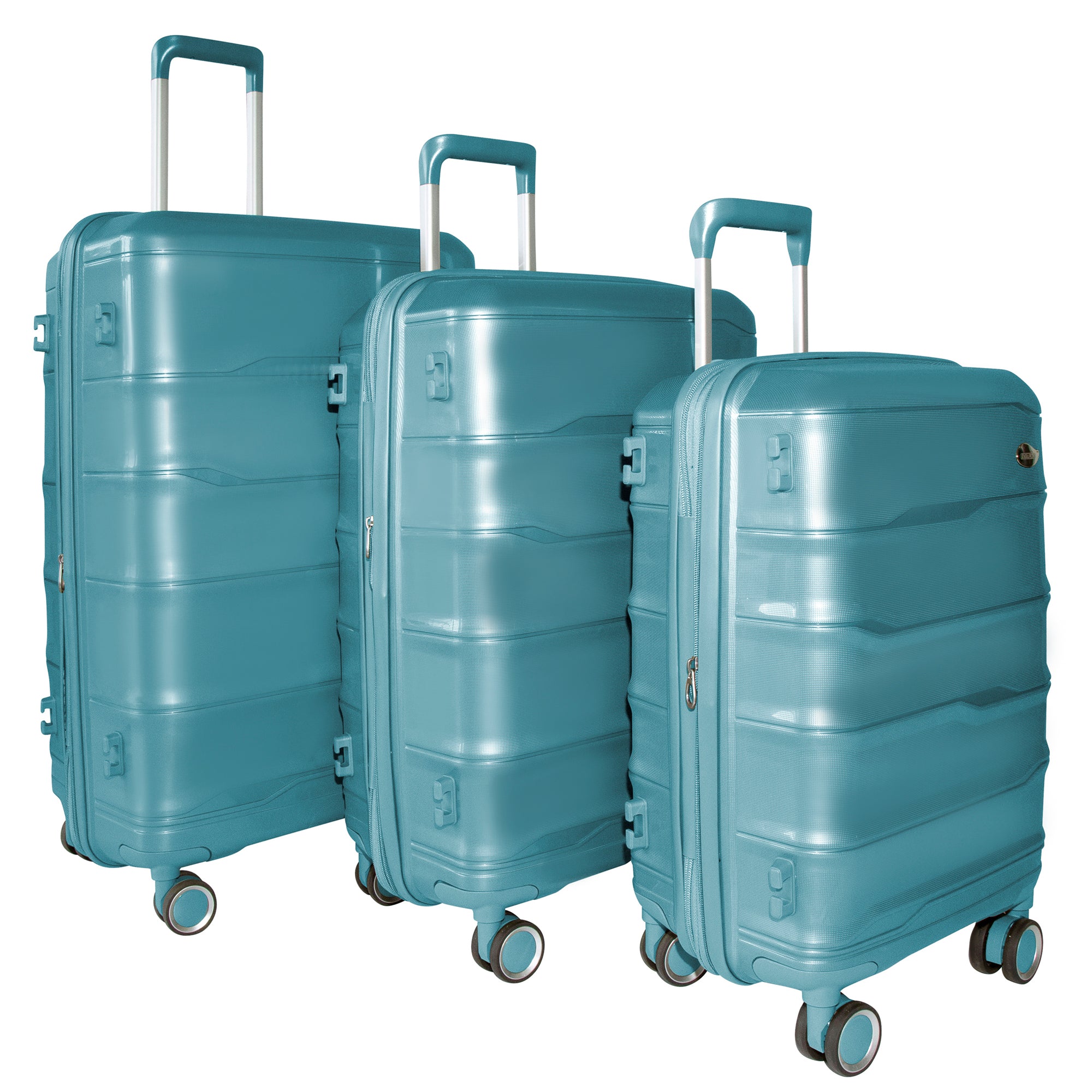 EVOLUTION ICEBERG 3PC SPINNER LUGGAGE SET