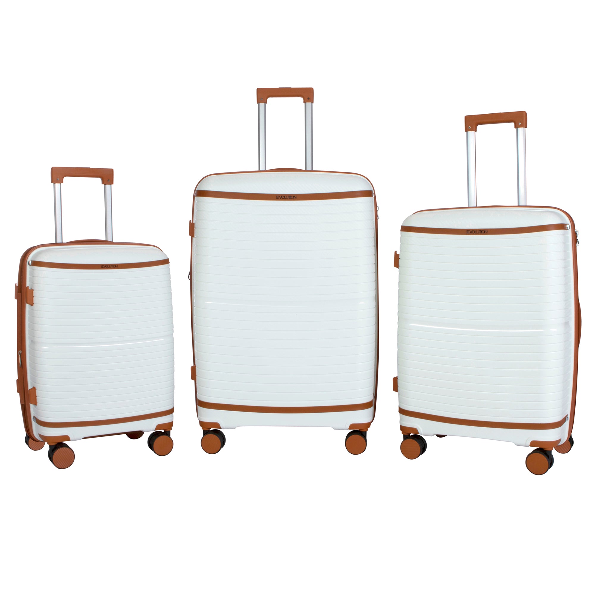 EVOLUTION HYDE PARK 3PC SPINNER LUGGAGE SET