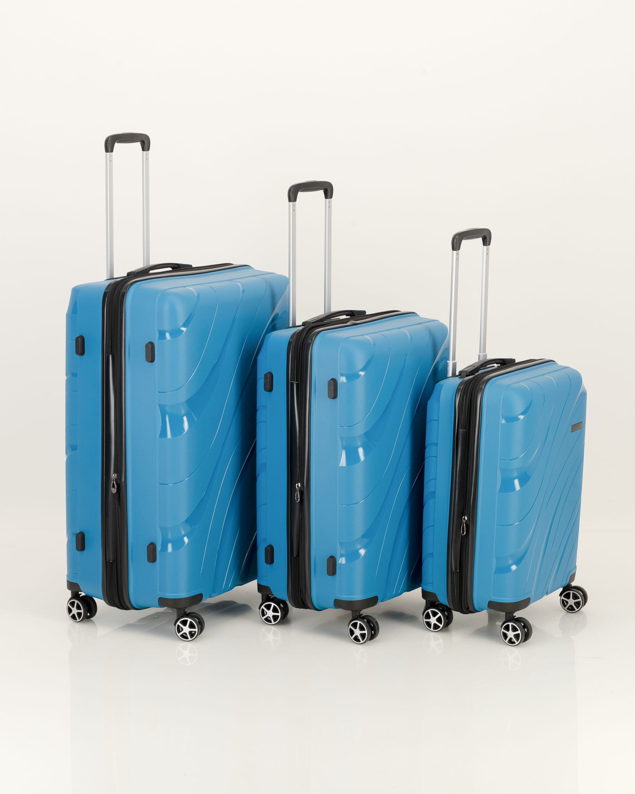 Blue 2024 suitcase set