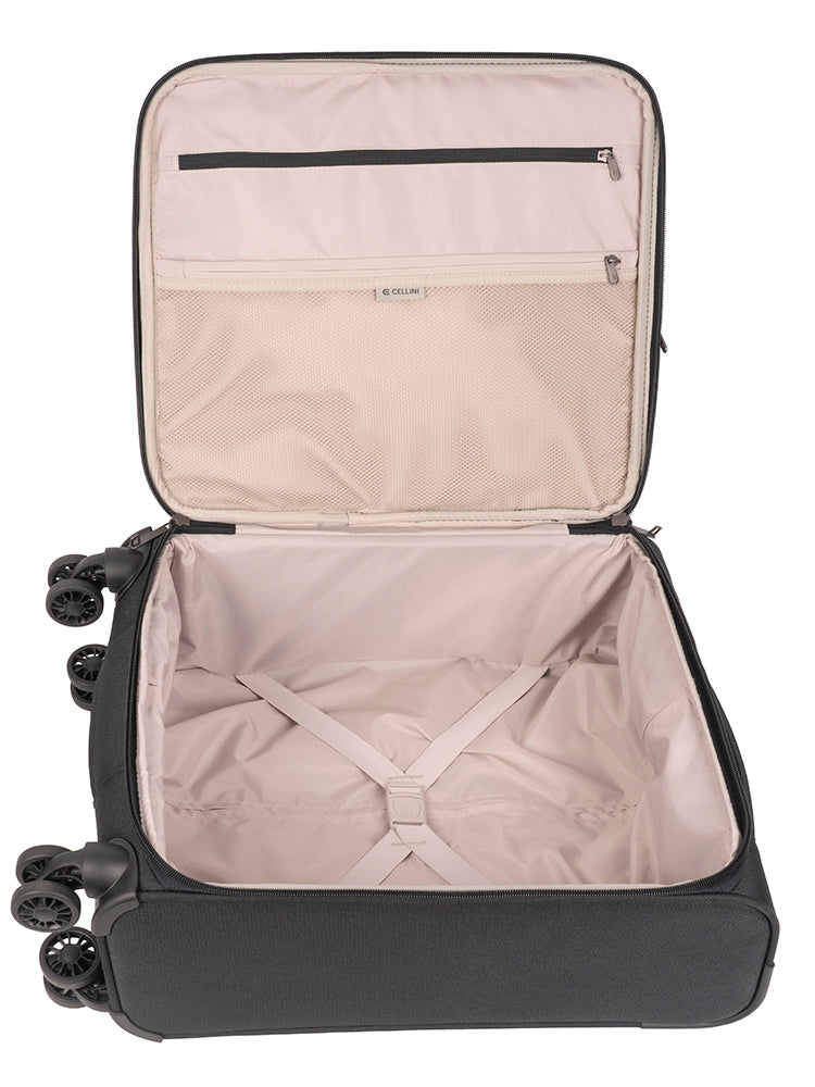 Cellini Destiny Carry On 4 Wheel Trolley Case