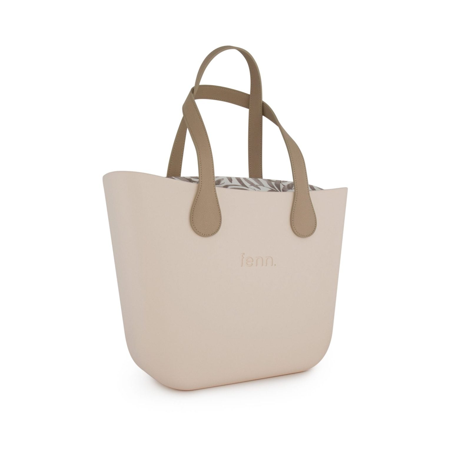 Original Collection – Nude – Pattern Inner – Gold Zip – Light Stone Flat Handle