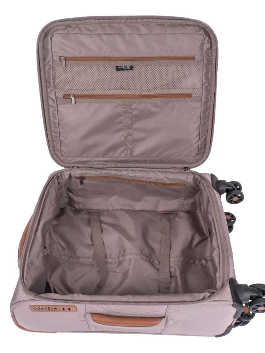 Cellini Monte Carlo 4 Wheel Trolley Case