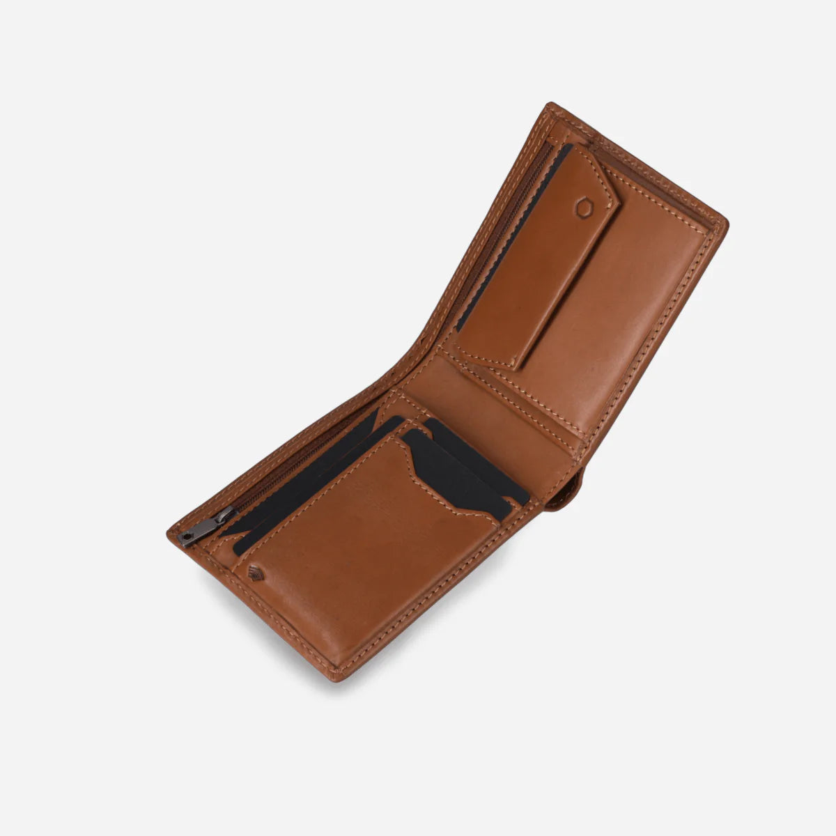 JEKYLL & HIDE OXFORD MEDIUM BILLFOLD WALLET WITH COIN - 6492