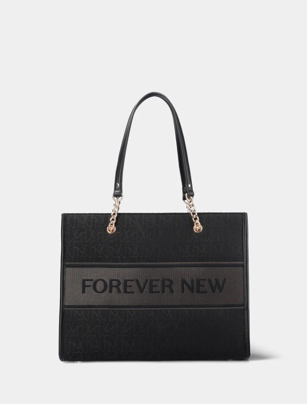 Forever New Harper Jaquard Shopper Bag