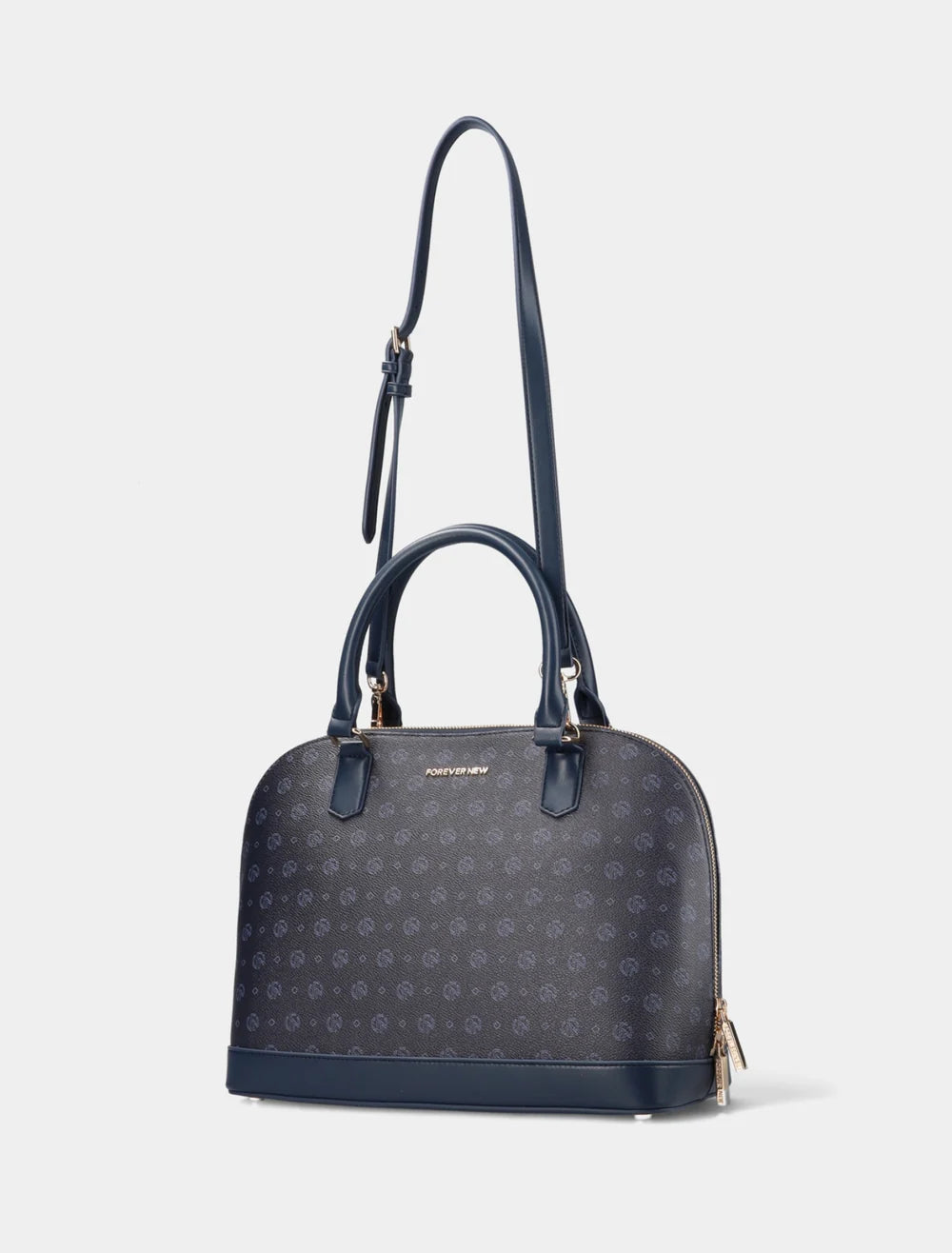 Forever New Maeve Shadow Print Bowler Bag