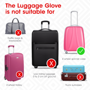 Luggage Glove Diamond Mesh