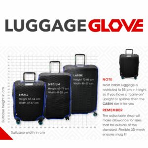 Luggage Glove Diamond Mesh