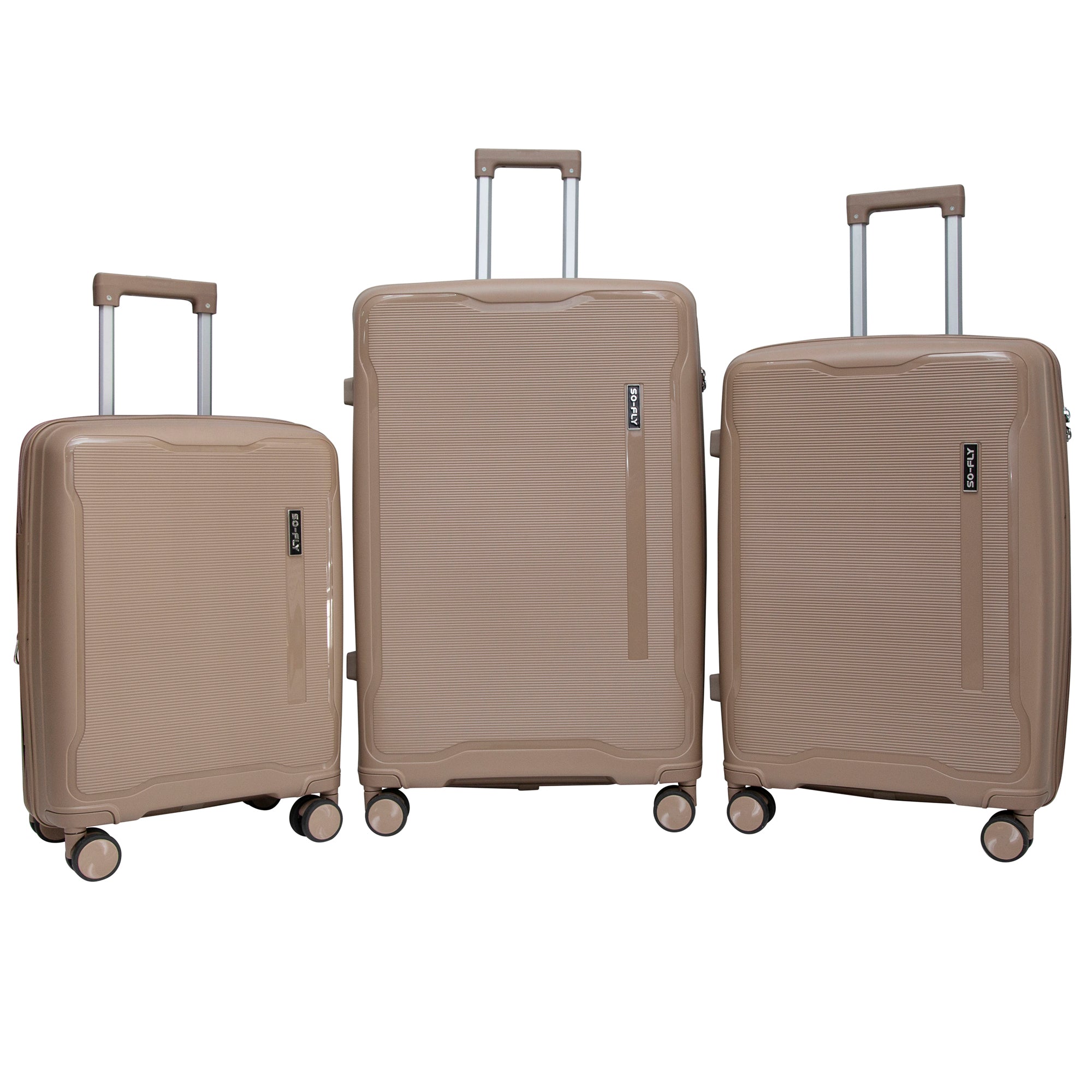 SO-FLY CLIFTON 3PC LUGGAGE SET