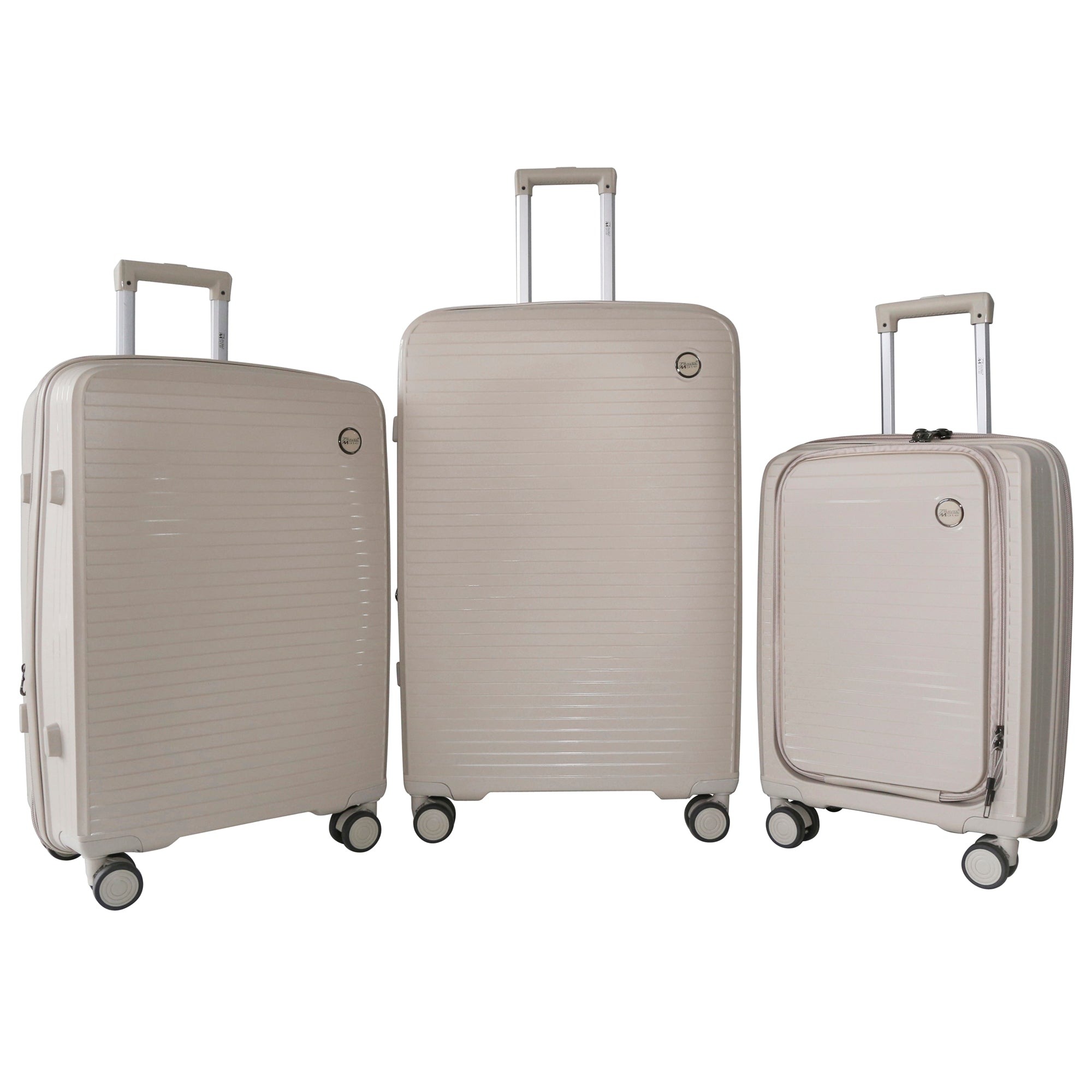 TRAVELMATE L-347 SERIES 3PC SPINNER LUGGAGE SET