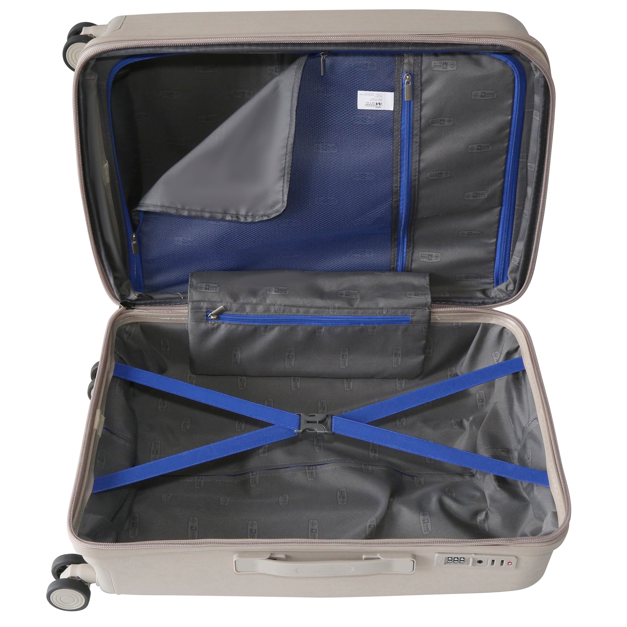 TRAVELMATE L-347 SERIES 3PC SPINNER LUGGAGE SET