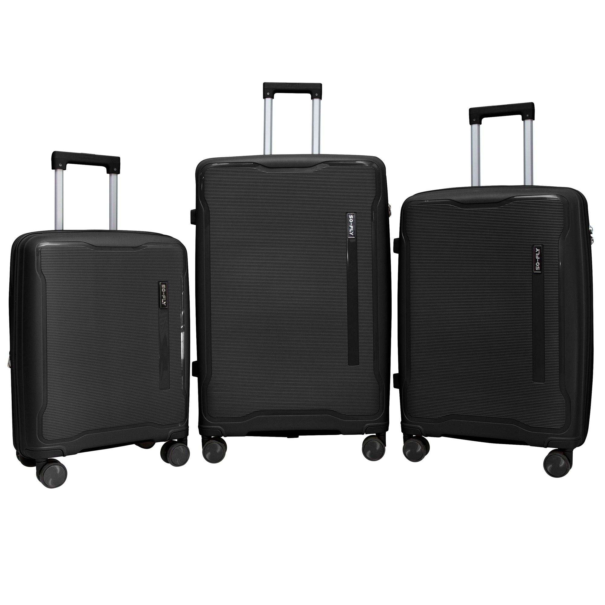 SO-FLY CLIFTON 3PC LUGGAGE SET