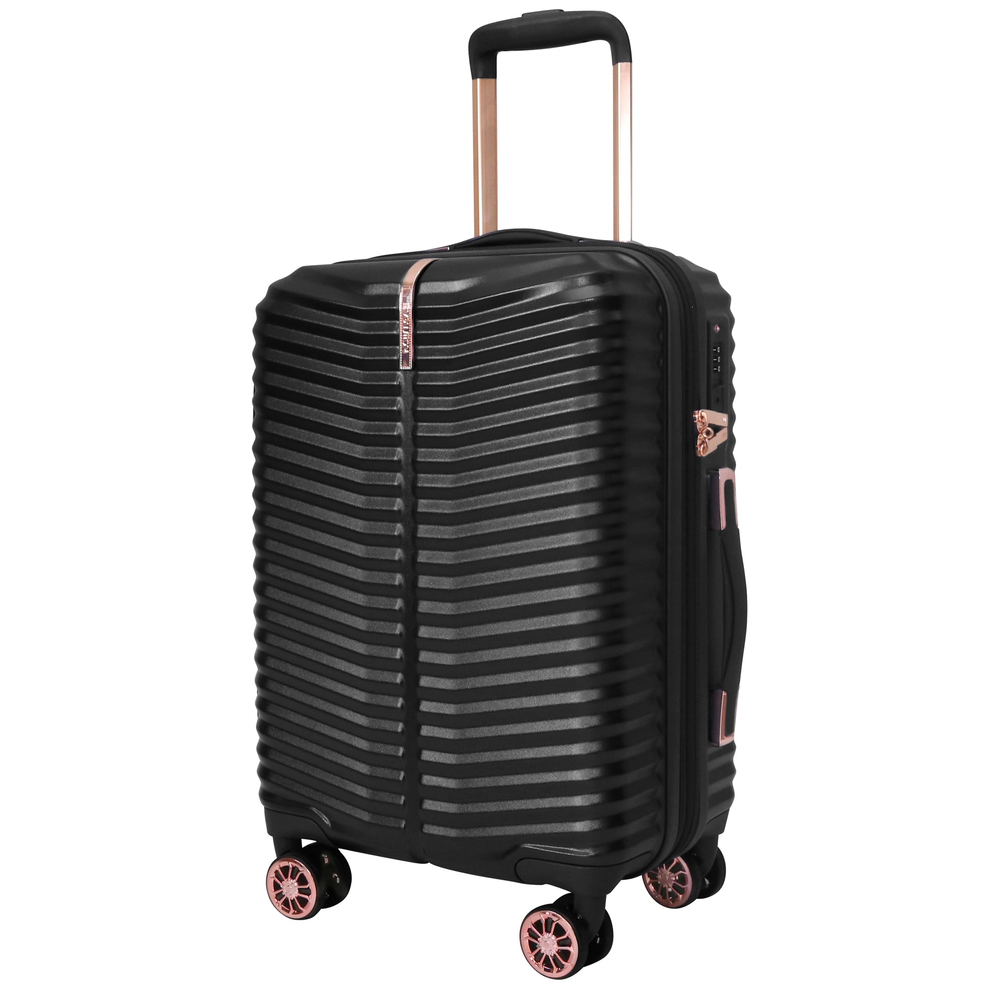 EVOLUTION KIRSTENBOSCH 4PC SPINNER LUGGAGE SET  + 2 FREE LUGGAGE PROTECTORS