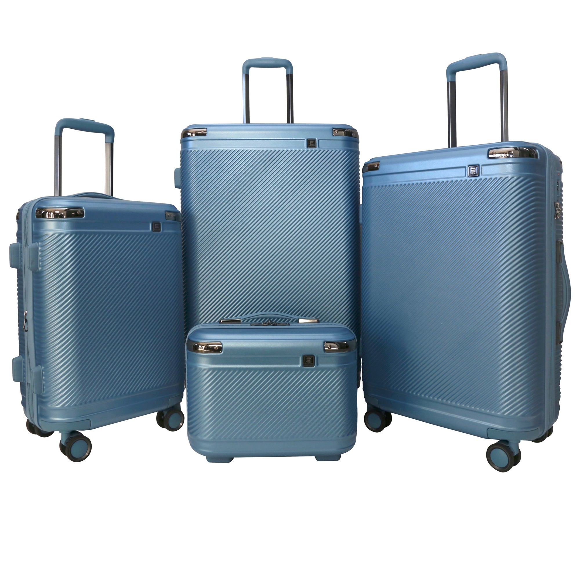 EVOLUTION BALITO 4PC SPINNER LUGGAGE SET + 2 LUGGAGE PROTECTORS