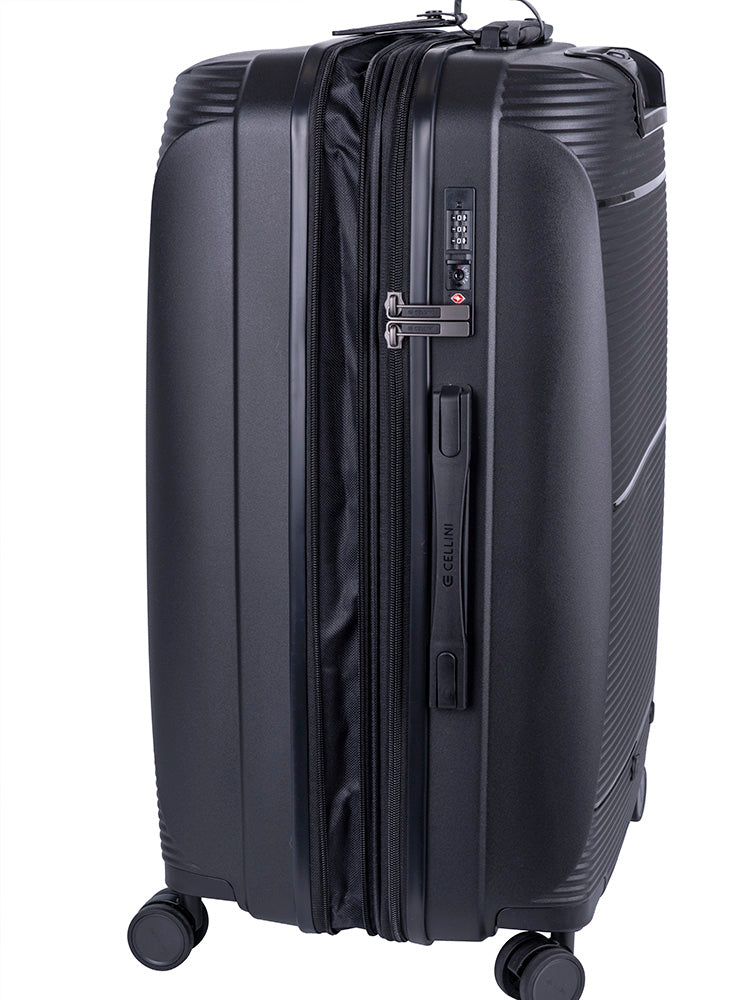 Cellini Qwest Large 4 Wheel Trolley Case